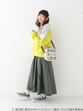 「弱虫ペダル 総北イメージ ブルゾン」着用例