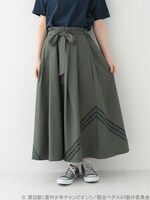 「弱虫ペダル ロードレースモチーフスカート」着用例