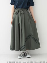 「弱虫ペダル ロードレースモチーフスカート」着用例