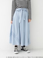 「弱虫ペダル ロードレースモチーフスカート」着用例