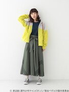 「弱虫ペダル ロードレースモチーフスカート」着用例