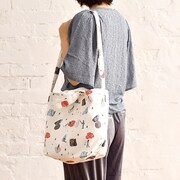 キャンバスショルダートート