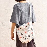 キャンバスショルダートート