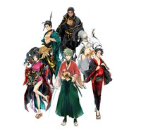 唐々煙描き下ろしによる「煉獄に笑う ～舞台×原作～展」のためのイラスト。