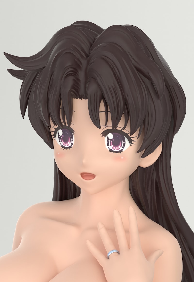 優良の等身大フィギュアの一部。