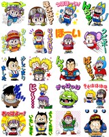 「Dr.スランプ（J50th）」のスタンプ。