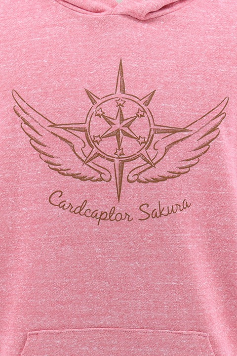 「カードキャプターさくら クリアカード編」のプルオーバーパーカー。
