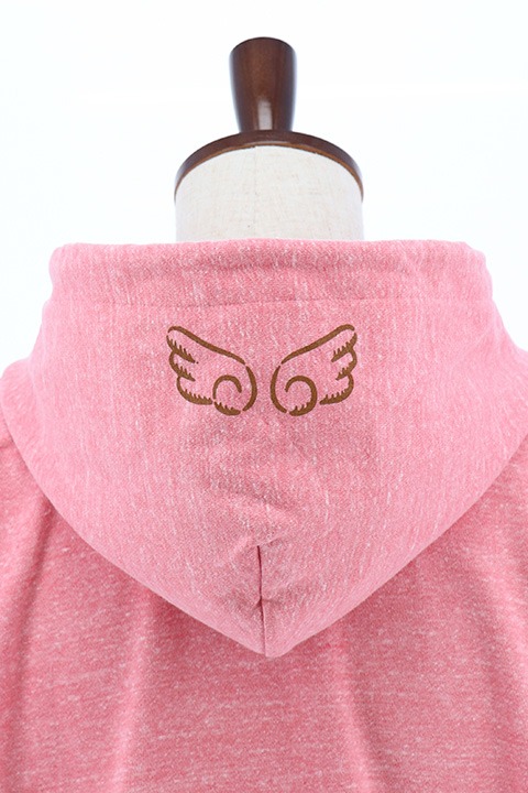 「カードキャプターさくら クリアカード編」のプルオーバーパーカー。