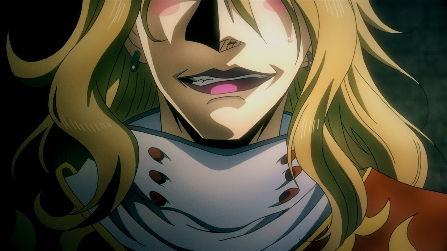 アニメ「DRIFTERS」13話の先行カット。