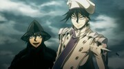 アニメ「DRIFTERS」13話の先行カット。