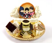 「日向、伊月、木吉の冬休みケーキ（いちごショートケーキ）」