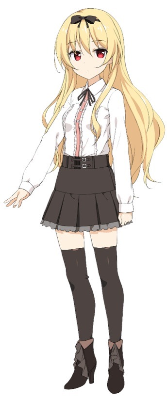 原作の設定資料（ユエ）。