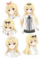 原作の設定資料（ユエ）。