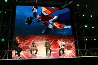 「電光超人グリッドマン」スペシャルステージの様子。