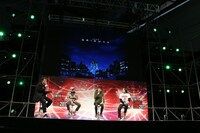 「電光超人グリッドマン」スペシャルステージの様子。