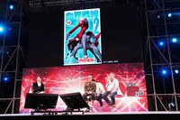 トークイベントの様子。