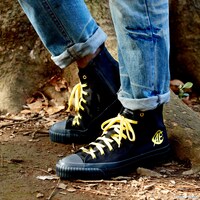 「MOONSTAR×STRICT-G ハイカットスニーカー (バンシィモデル)」