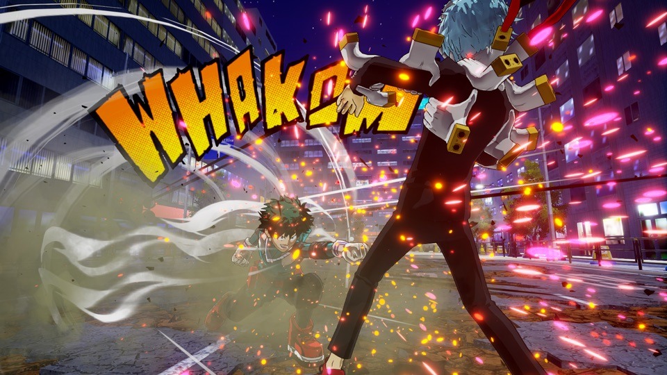 「僕のヒーローアカデミア One’s Justice」より。※画面は開発中のもの。