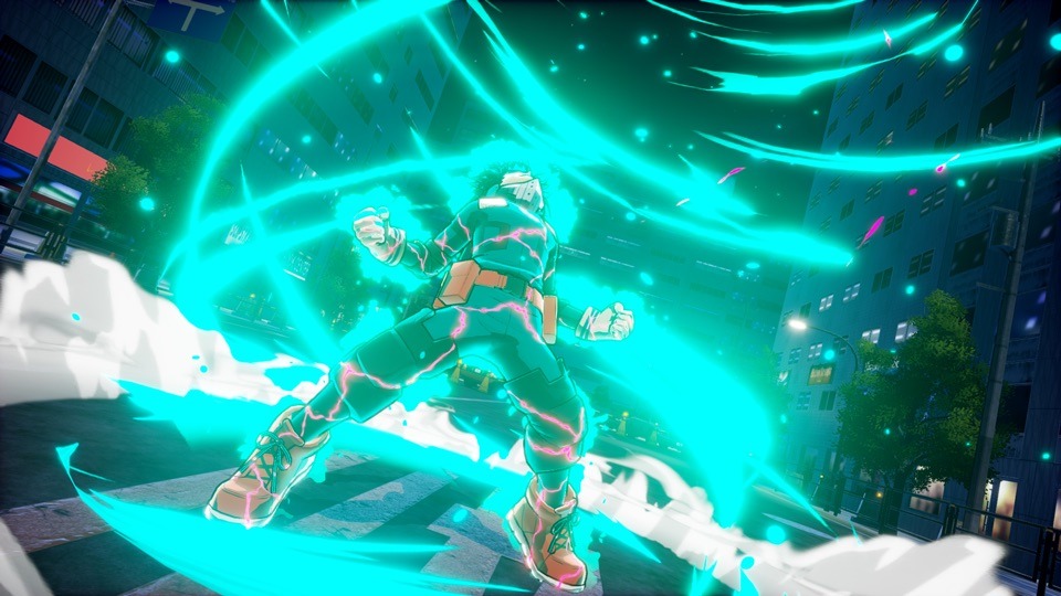「僕のヒーローアカデミア One’s Justice」より。※画面は開発中のもの。
