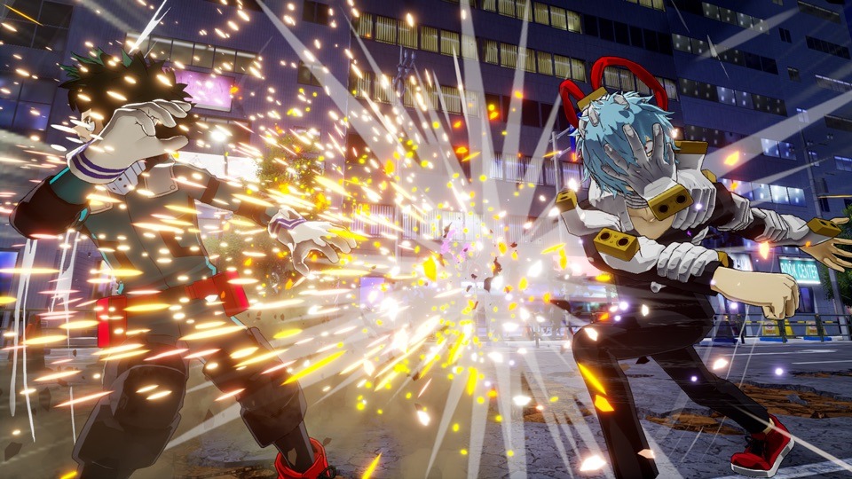 「僕のヒーローアカデミア One’s Justice」より。※画面は開発中のもの。