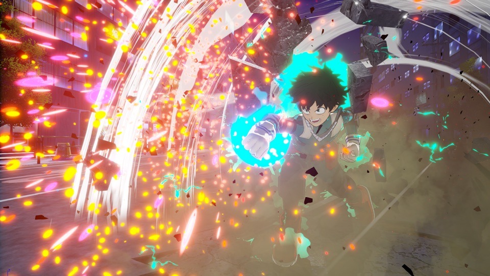 「僕のヒーローアカデミア One’s Justice」より。※画面は開発中のもの。