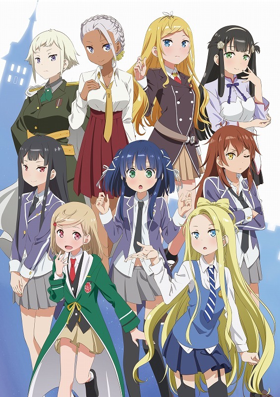 アニメ「メルヘン・メドヘン」第2弾キービジュアル（ロゴなし）