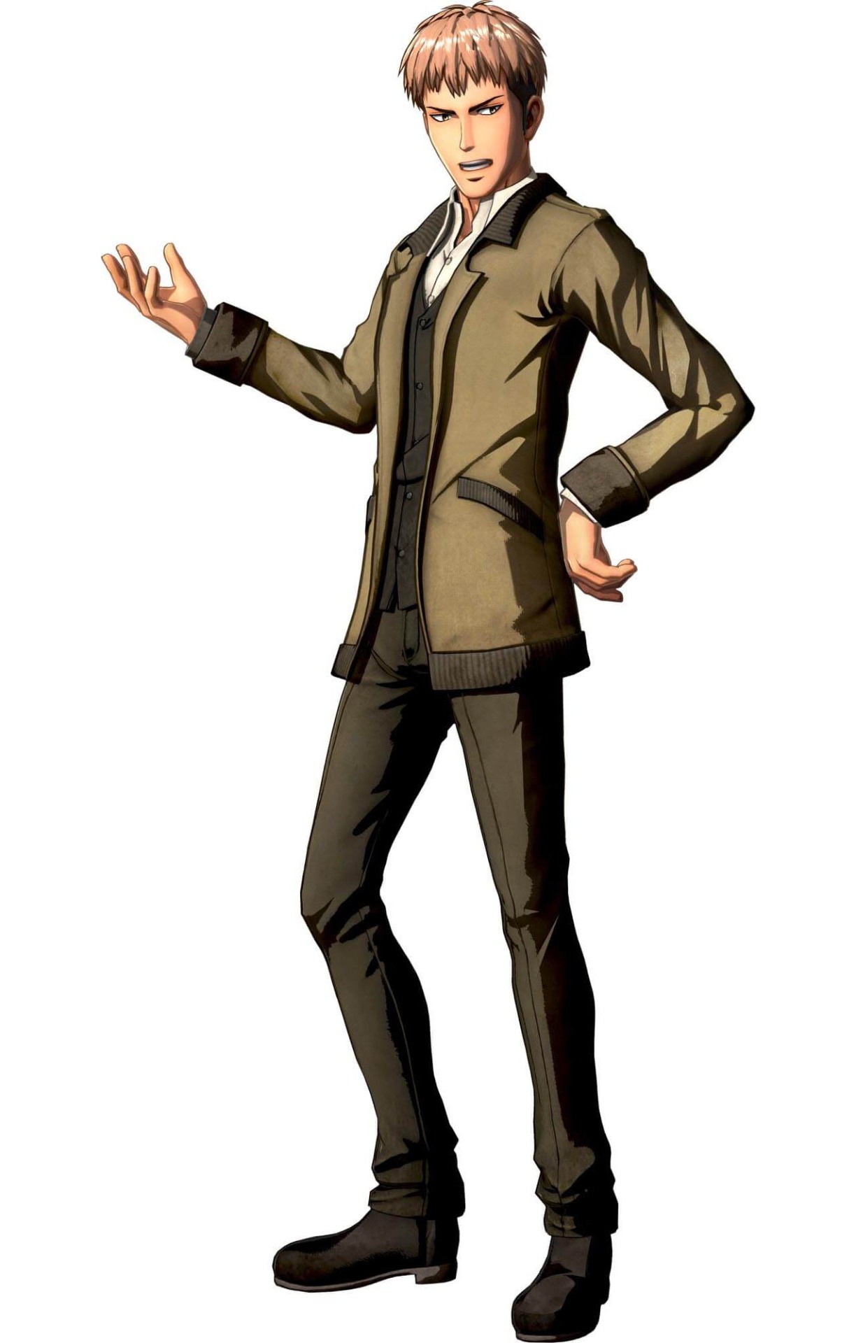 私服姿のジャン。