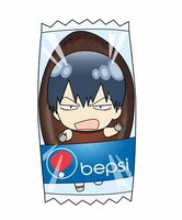 「田所パン謹製 パン（缶）バッジ」の荒北靖友（ベプシパン）。