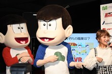 鈴木奈々への「おそ松クイズ」の様子。