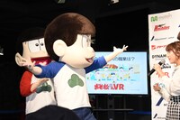 鈴木奈々への「おそ松クイズ」の様子。