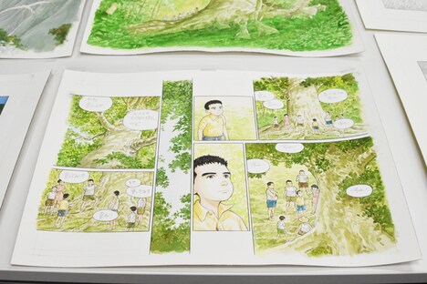 「光年の森」の原画。