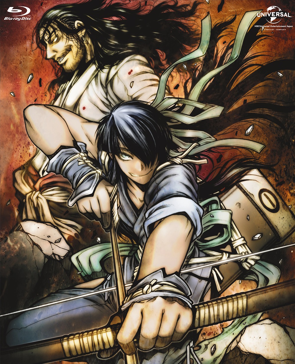 「DRIFTERS episode 13-14（特装限定生産版）」のアウターケース。