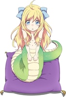 アニメ「邪神ちゃんドロップキック」ティザービジュアル