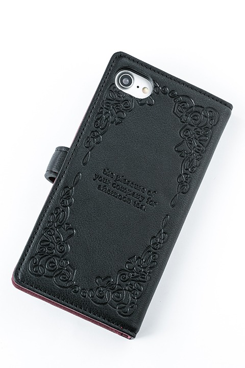 リーオ=バスカヴィルモデルの手帳型スマホケース。