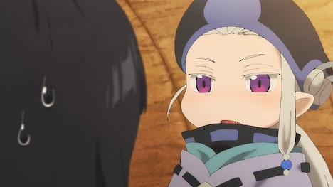 アニメ「ハクメイとミコチ」のカットより、セン。