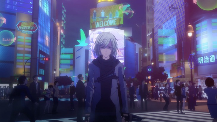 「レイヤードストーリーズ ゼロ」アニメパートのスクリーンショット。