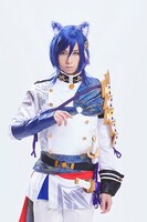 荒牧慶彦演じる上杉景勝。