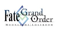 「Fate/Grand Order –MOONLIGHT/LOSTROOM-」ロゴ。