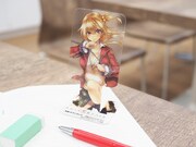 「出会って5秒でバトル」1～5巻を購入するともらえる「スタンディしおり」。