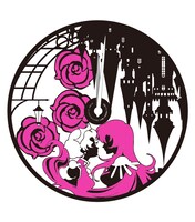 A賞のオリジナル壁掛け時計。