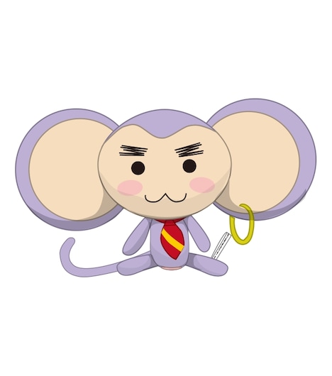 B賞のチュチュオリジナルぬいぐるみ。