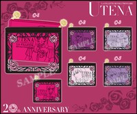 C賞のミニポーチ＆フレームポーチセット。全5種類用意されている。