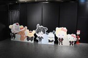 「『ユーリ!!! on ICE × サンリオキャラクターズ × 東京ガールズコレクション』POP UP SHOP in TOKYO」のエントランス。