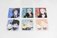 コラボドリンクを1品注文するごとに1枚もらえる全6種のコースター。