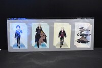 4枚入りのポストカードセット。