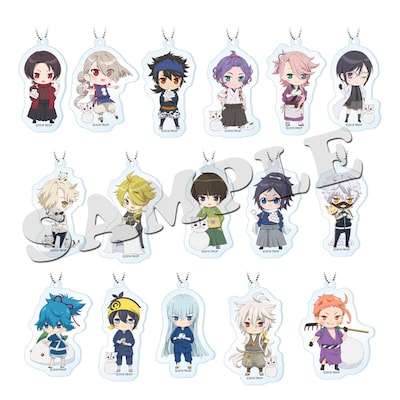 「続『刀剣乱舞-花丸-』四季コレクション-冬- トレーディングアクリルキーホルダー」