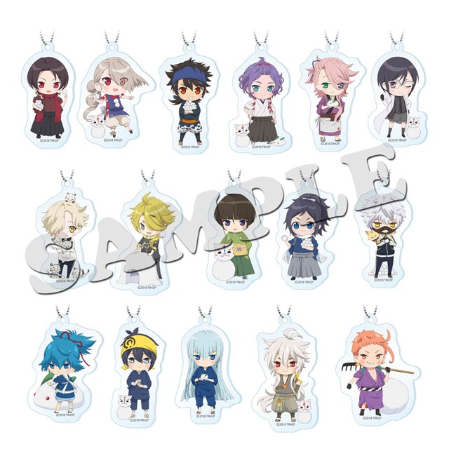 「続『刀剣乱舞-花丸-』四季コレクション-冬- トレーディングアクリルキーホルダー」