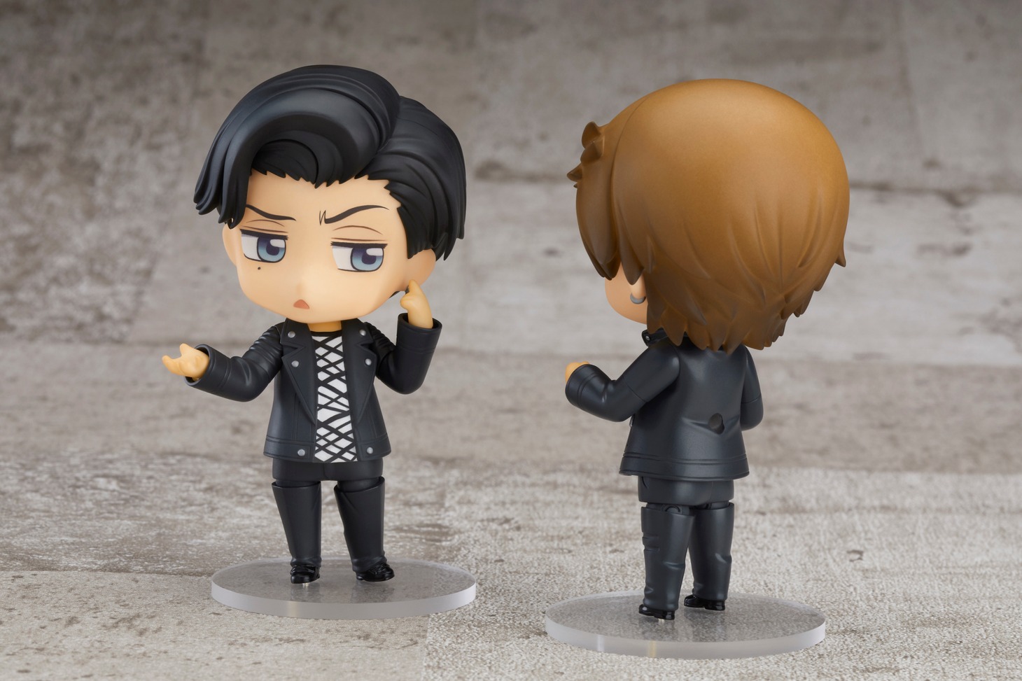 「ねんどろいど 雨宮雅貴」と「ねんどろいど 雨宮広斗」。
