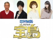 左から大友龍三郎、山下大輝、折笠富美子、早見沙織。