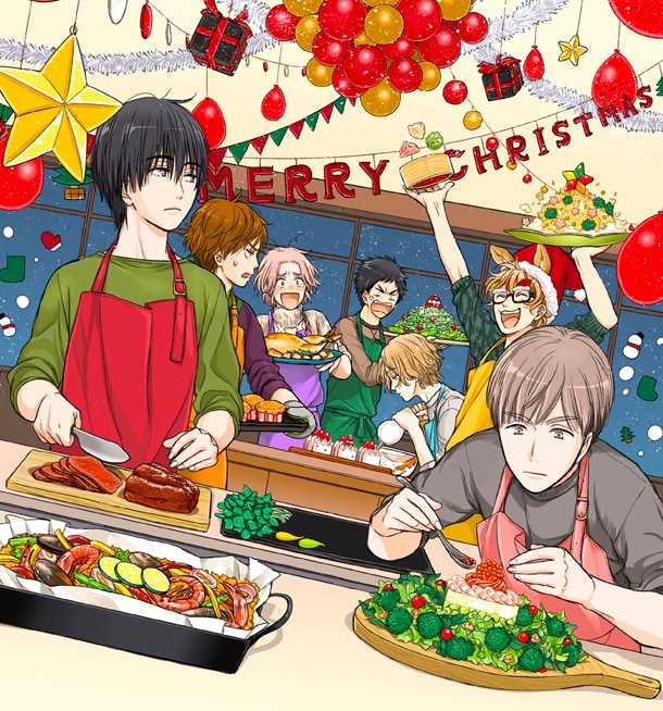 雲之助「口福印のお料理男子」カット